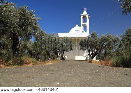 Church Of Our Lady In The Lebanese Coastal Town Of  Anfeh.
