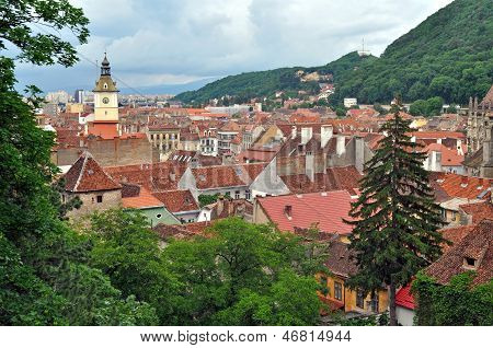 The Black church, the oldest gothic monument in Brasov, Romania