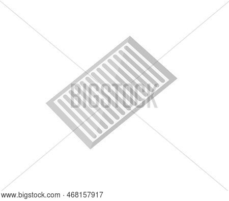 Clean Cabin Air Filter For Car, Car Air Filter Logo Design. Replacing New Filter. Concept Of Car Car