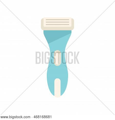 Hair Shaver Icon Flat Vector. Wax Depilation. Leg Hair Removal Isolated