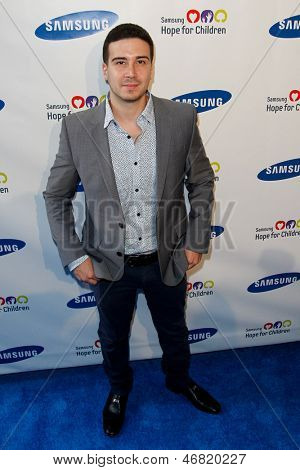 NEW YORK-Mayıs 29: TV kişiliği Vinny Guadagnino Cipri galada çocuk için Samsung umut katılır.