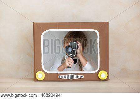 Child Pretend To Be A Director