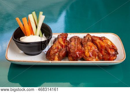 Barbecue Chicken Wings.