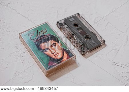 Jakarta, Indonesia - January 06 , 2023 : Elvis - From The Heart(his Greatest Love Songs). This Compi