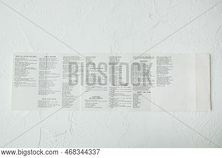 Jakarta, Indonesia - January 06 , 2023 : Original Cassette Tape, Album The Visitors From The Band Ab