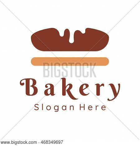 Cake Or Bakery Logo Template Vector Design.sweet Cake, Birthday Cake, Cup Cake, Cake With Cherries.