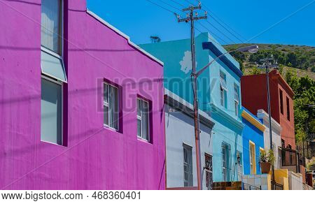 Cape Town, South Africa, December 29, 2022: Bo-kaap Is A District Of Cape Town In The Western Cape P