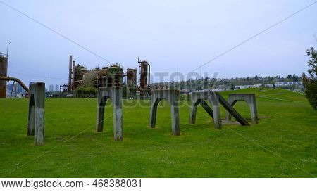 Impressive Constructions At Seattle Gasworks Park - Travel Photography