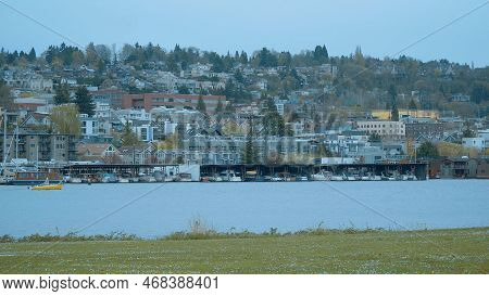 The Beautiful Hills Of Seattle - View From Gasworks Park - Travel Photography