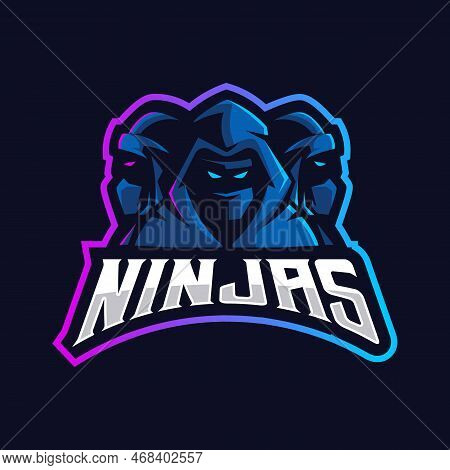 Aggressive, Angry, Assassin, Background, Badge, Cartoon, Character, Clan, Club, Design, Emblem, Espo