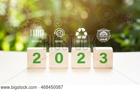 The Concept Of A Carbon Footprint And The Reduction Of Carbon Emissions. Symbols Of Carbon Footprint