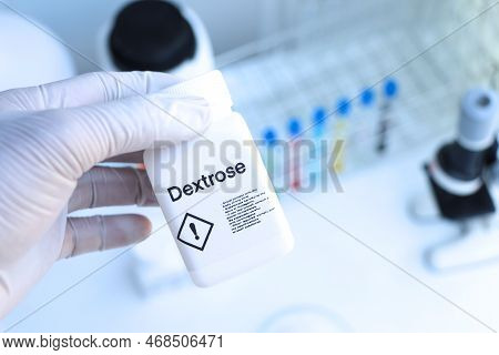 Dextrose In Bottle , Chemical In The Laboratory And Industry, Chemicals Used In The Analysis