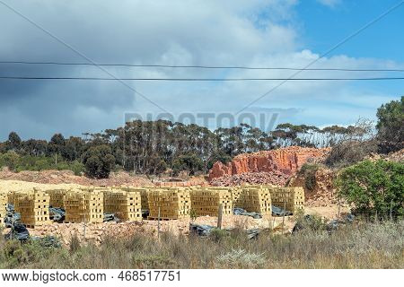 A Brick Factory Between Bredasdorp And Napier In The Western Cape Province