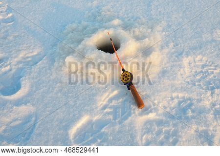 A Fishing Rod Is A Tackle In The Form Of A Flexible Whip Made Of Wood, Which Is Intended. It Consist