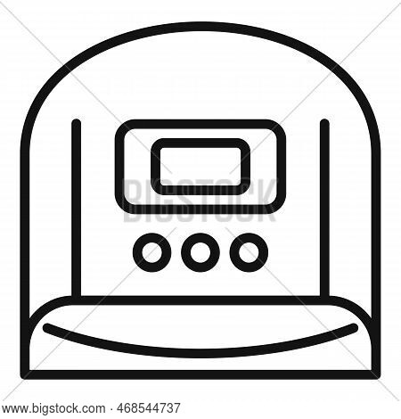 Care Uv Lamp Icon Outline Vector. Air Device. Uvc Insect