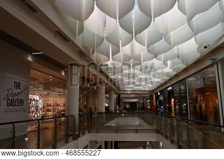 Warsaw, Poland - Jul 16: Galeria Mokotow Shopping Mall In Warsaw, Poland, As Seen On July 16, 2022.