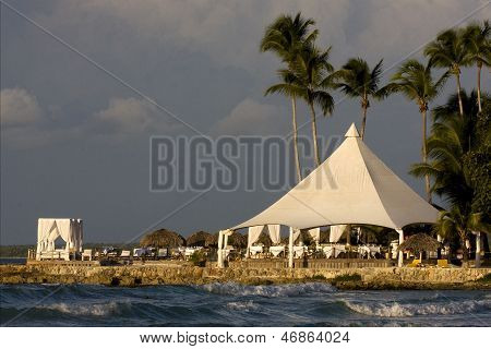 Tourist Tent Coastline