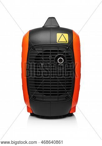 Generator. Inverter Gasoline Generator Isolated On White Background.