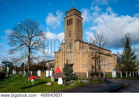 Akniste St. Ignatius Roman Catholic Church. Akniste, Latvia