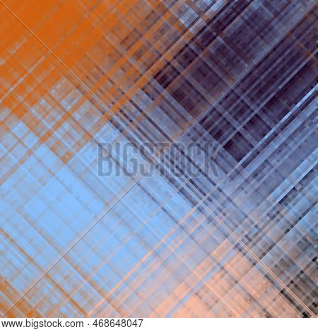 Geometric Abstract Pattern In Low Poly Style.