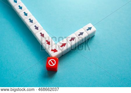 Change Trajectory After Denial. Blocking. Get A Warning, Change Plans. Don't Slow Down, Save Energy.