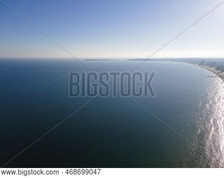 Aerial View Of Resort Of Sunny Beach, Bulgaria