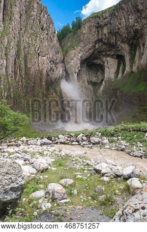View Of Caucasus Mountains In The Karachay-cherkessia Republic, Russia