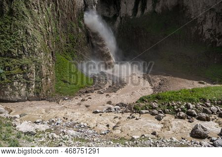 View Of Caucasus Mountains In The Karachay-cherkessia Republic, Russia