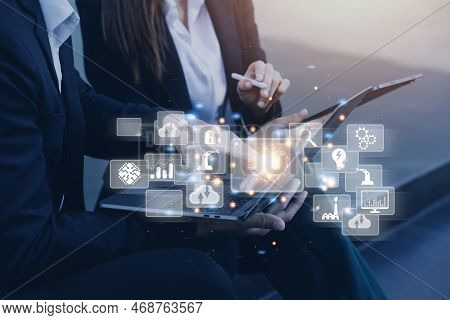 Digital Transformation Technology Strategy, Digitization And Digitalization Of Business Processes An