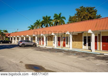 Historic Shopping Plaza On Davie Road