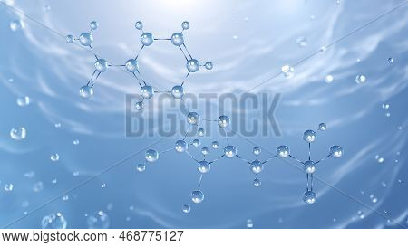 Nicotinamide Mononucleotide Molecular Structure, 3d Model Molecule, Nmn, Beta-nmn, Structural Chemic