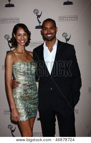 LOS ANGELES - JUN 13: Lamon Archey przybywa recepcji nominowanych Daytime Emmy, przedstawiony przez ATAS