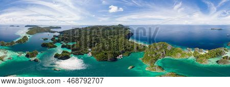 Scenic View Of Raja Ampat
