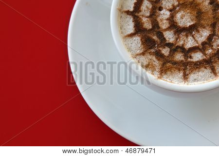 Latte kop kaffe