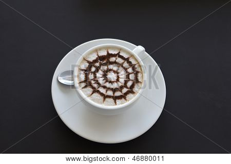 Latte kop kaffe