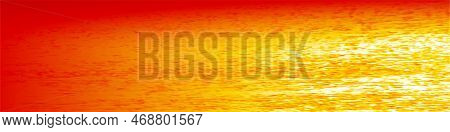 Orange Red Patttern Panorama Background, Suitable For Social Media Posts Promos Posters Banners And 