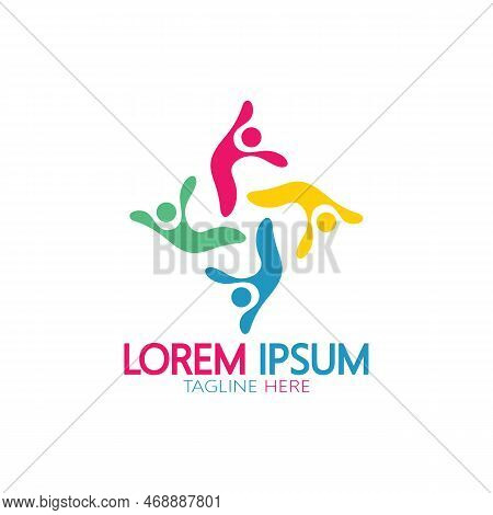 Kindergarten Logo Design Simple Vector Template Icon Illustration,for Education,playgroup,children's