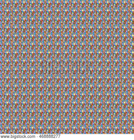Abstract Multicolor Mid-century Patterned Fabric Designer Fabrics, Throw Pillows, Home Décor Accesso
