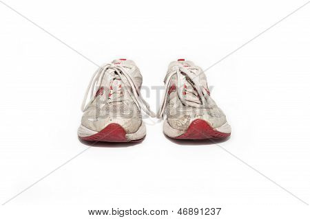 Chaussures de sport usagés