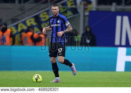Milan Skriniar Of Fc Internazionale During The  Serie A Match Beetween Fc Internazionale And Hellas 