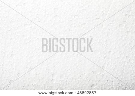 Textura de espuma de poliestireno