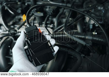 Chip Tuning Box For Car Engine. Chiptuning