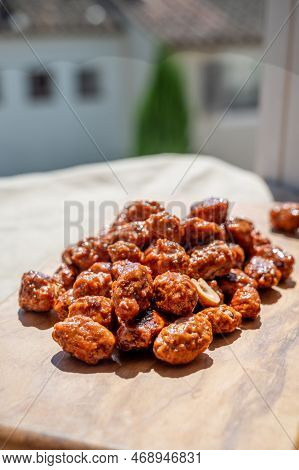 Chouchou French Caramelized  Sweet Peanuts With Sugar