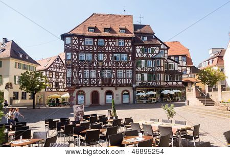 Antike Stadt Mosbach In Süddeutschland