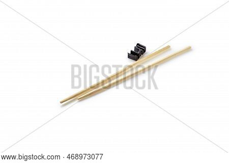 Disposable Bamboo Chopsticks With Plastic Training Holder For Beginners