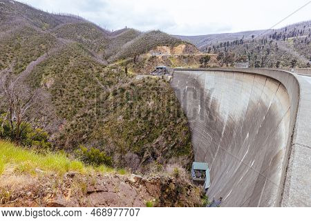 Tumut Pond Dam In New South Wales Australia