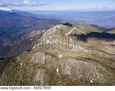 Aerial View Of Pirin Mountain Near Orelyak Peak, Bulgaria