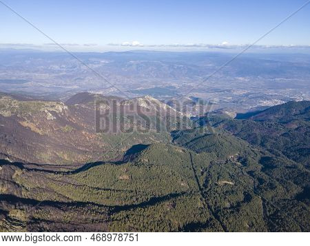 Aerial View Of Pirin Mountain Near Orelyak Peak, Bulgaria