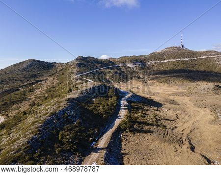 Aerial View Of Pirin Mountain Near Orelyak Peak, Bulgaria