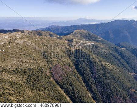 Aerial View Of Pirin Mountain Near Orelyak Peak, Bulgaria